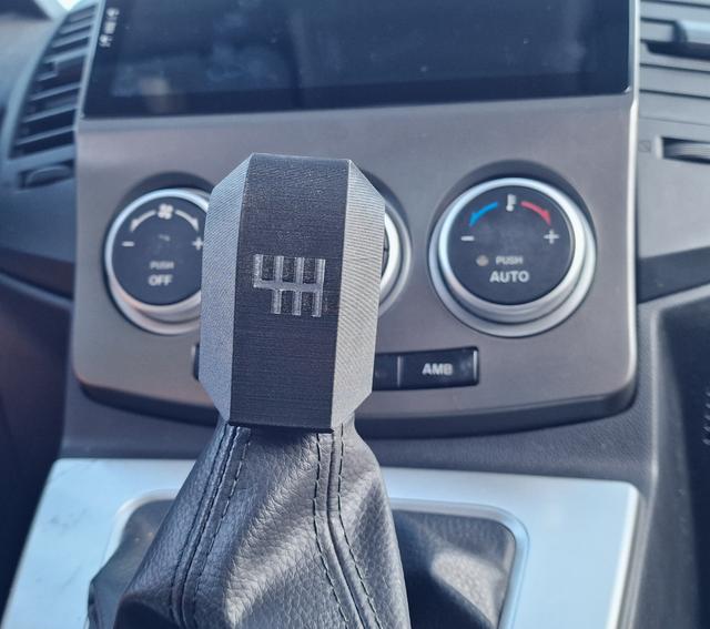 Dummy 13 Gear Shift Knob 3D model thumbnail