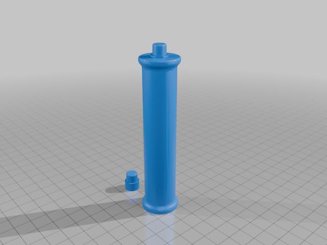 Voron 2.4 350mm Top Spool Holder 3D model thumbnail