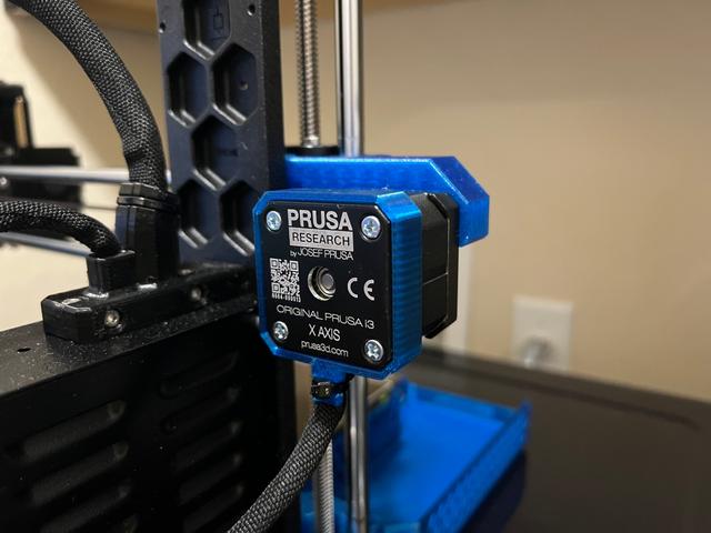 MK4 X Motor Cable Protection 3D model thumbnail