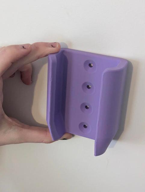 Ryobi Stick Vacuum Wall Mount 3D model thumbnail