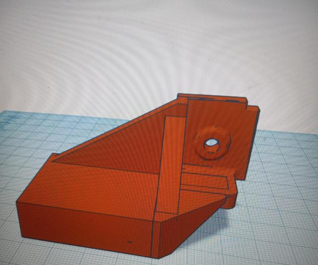 stronger remix of nebula camera mount for ender 3 v3 se 3D model thumbnail
