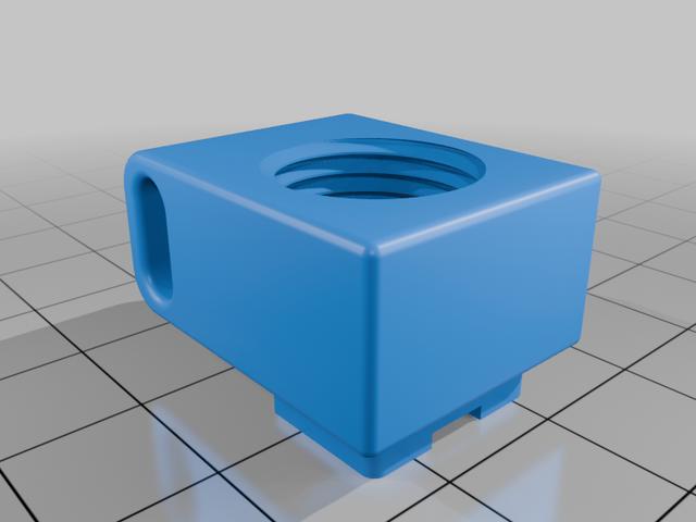 BMP280 Pressure Sensor to NPT Adapter 3D model thumbnail
