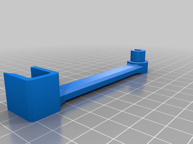 Bambu AMS Disconnect Tool with Captive Magnets 3D model thumbnail