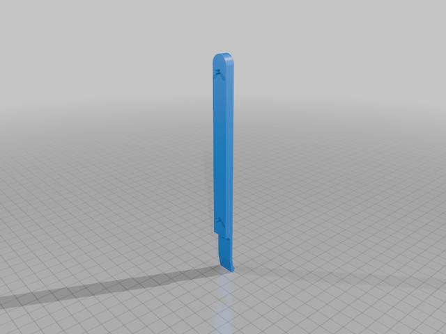 Hard Drive Rail 3D model thumbnail