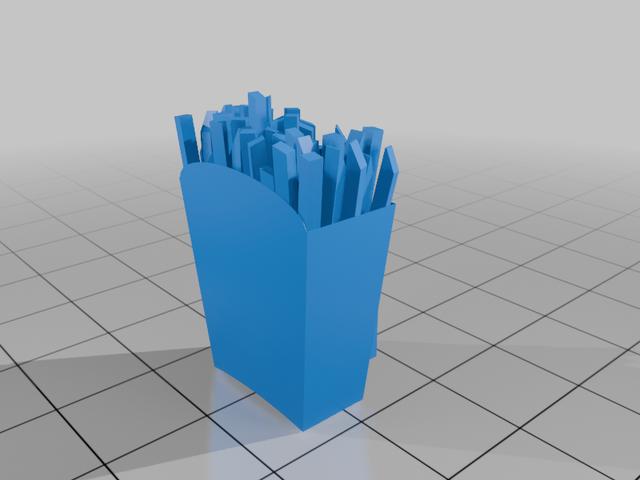 McFries 3D model thumbnail