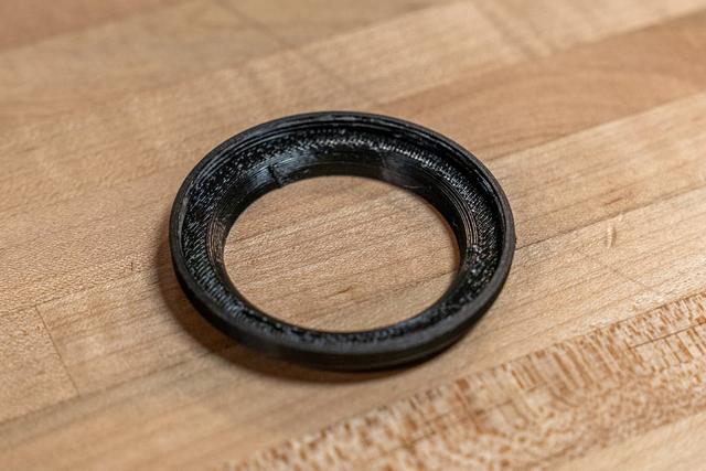 43mm to 52mm Step up Ring 3D model thumbnail