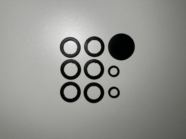 Set of pads for "Flexible & sturdy phone arm (100% Printed)" 3D model thumbnail
