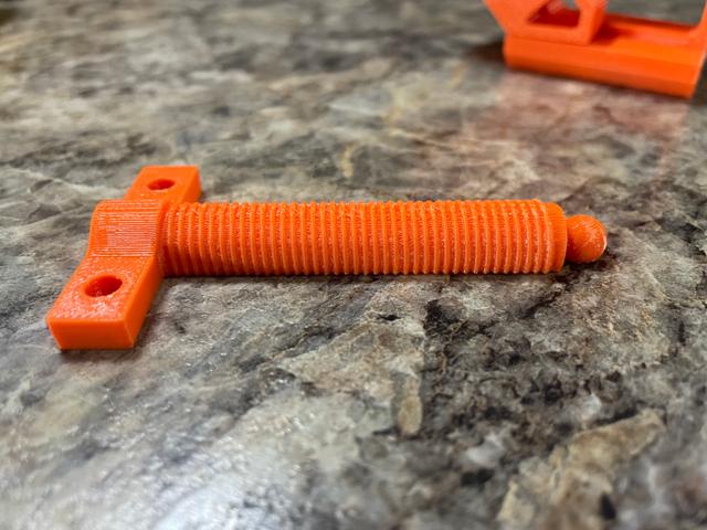 Corner Clamp Screw Horizontal Remix 3D model thumbnail