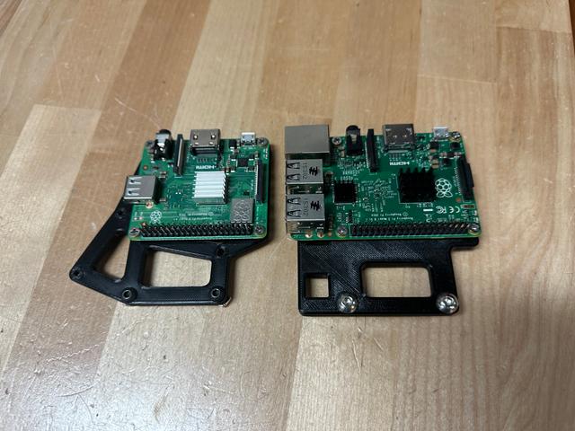 Jank RPI Holder 2020/3030 3D model thumbnail