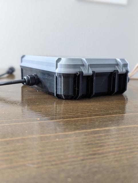 Christmas lights control box for Falcon Pi Player 3D model thumbnail
