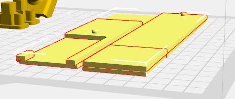 AD5M Enclosure Shielding Plate - Two Pieces 3D model thumbnail