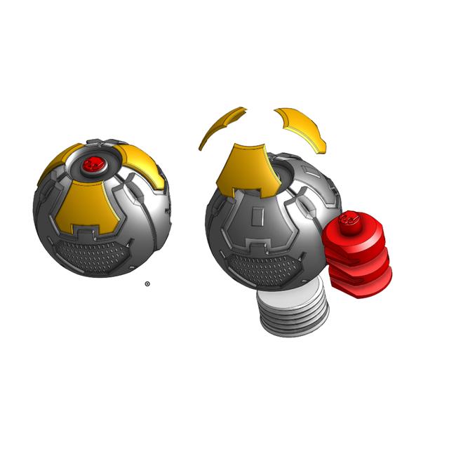 HELLDIVERS 2 STRATOGEM BALL  3D model thumbnail