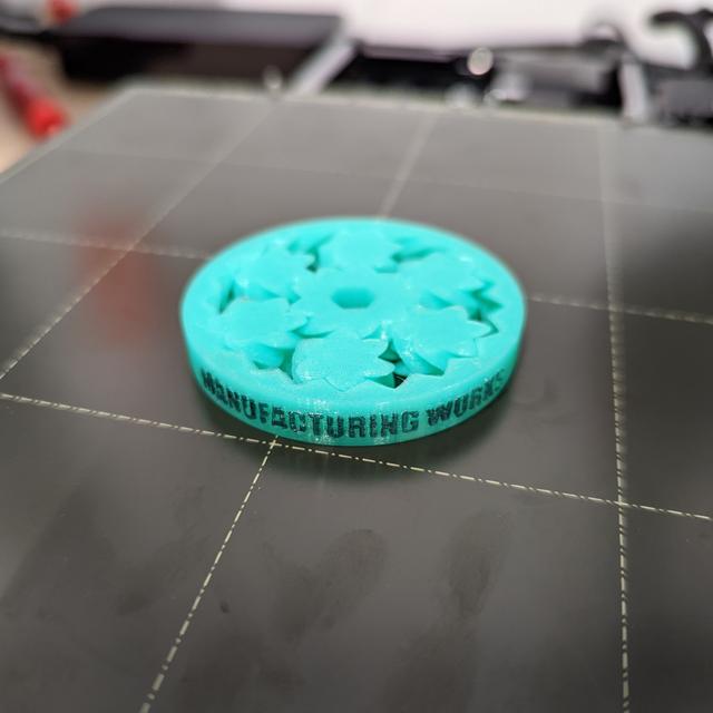 Manufacturing Works Gear Bearing 3D model thumbnail