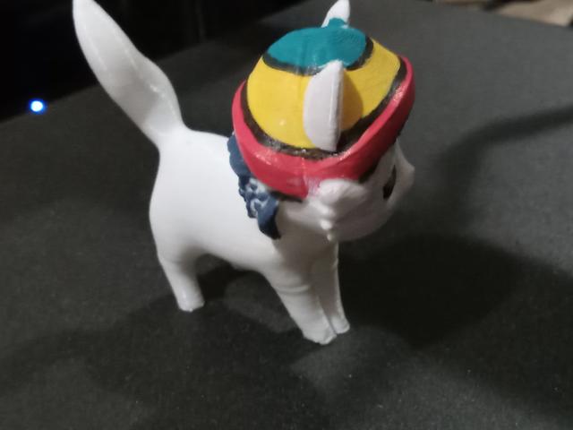 Rasta Kitty 3D model thumbnail