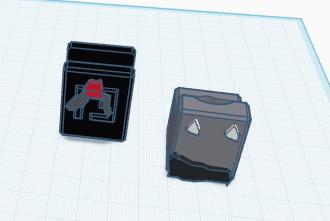 vampire bot (Halloween series) [a mini 13 remix] 3D model thumbnail