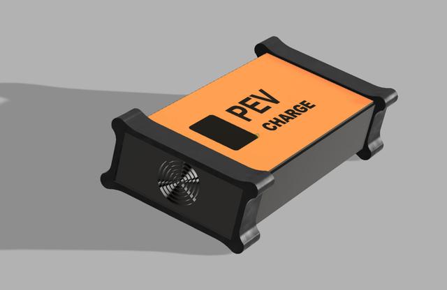 TPU Protectors for BEGODE PEV Charger 3D model thumbnail