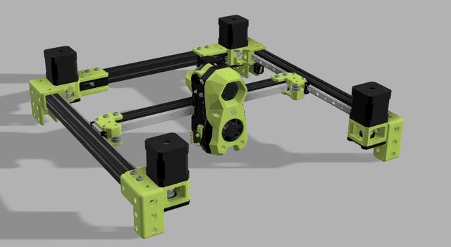 Trinity V1 Monolith Gantry Mod Beta 1 (AWD) 3D model thumbnail
