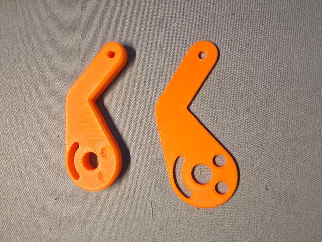 Nerf Smiley bolt handle ball detent files 3D model thumbnail