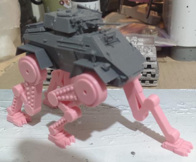 K47 - HX01 "Wolverine" Scout Walker (Conversion Kit) 3D model thumbnail