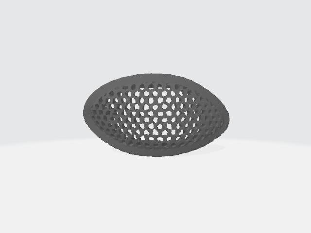 mesh eyes 3D model thumbnail