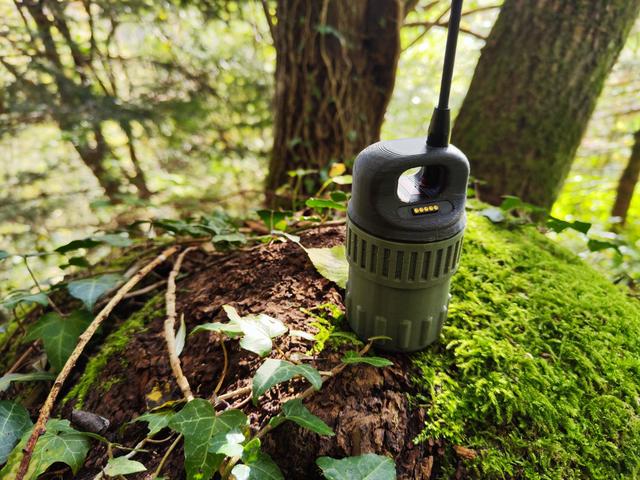 LWC Meshtastic "BEACON" rugged, waterproof**  GPS outdoor node 3D model thumbnail
