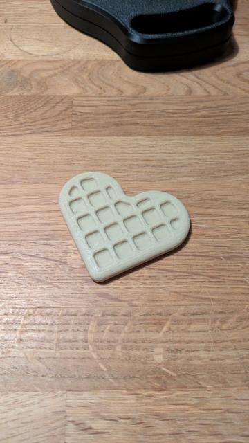 Double waffle remix for kids waffle iron 3D model thumbnail