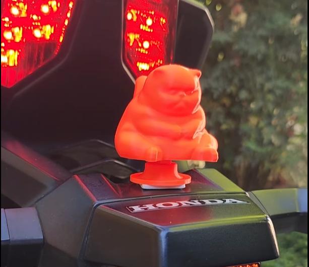 Fat Cat Bobble Head 3D model thumbnail