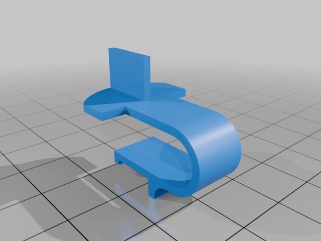 Volantex Phoenix 2400 Canopy Clip 3D model thumbnail