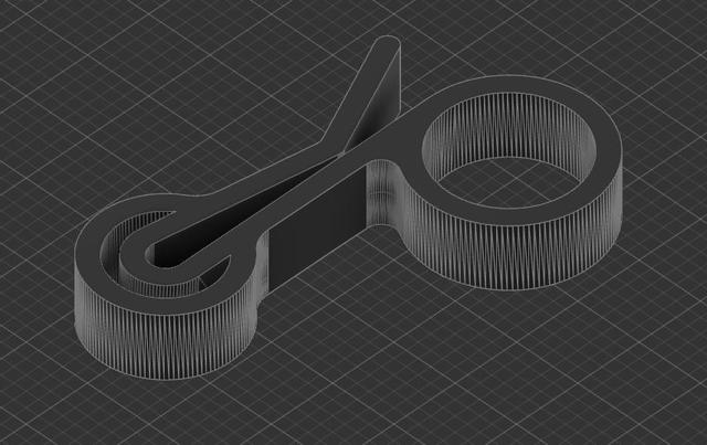 Small Clip - for herb bags & other packaging 3D model thumbnail