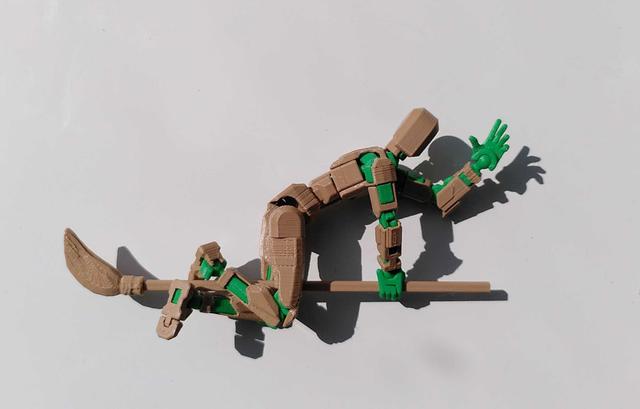 Broom for Dummy 13 to play Harry Potter 3D model thumbnail