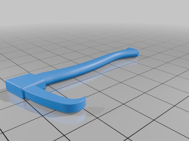 Playmobil "zappie" tool 3D model thumbnail