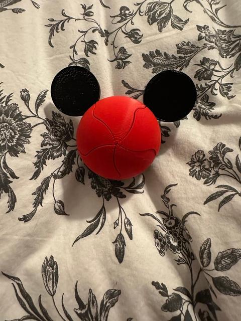 Mouse Ear Iris Ball 3D model thumbnail
