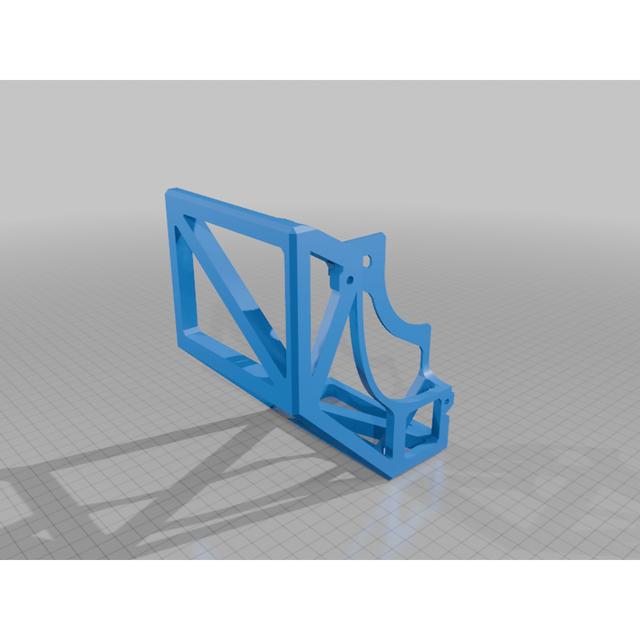 AMS Lite Wireframe for bag enclosure 3D model thumbnail