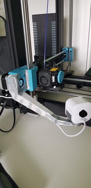 Sv06 blink mini camera mount 3D model thumbnail
