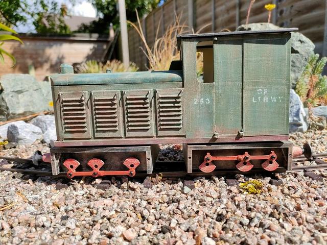 Hunslet 0-4-0 0-4-0 3D model thumbnail