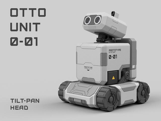 OTTO UNIT 01 3D model thumbnail