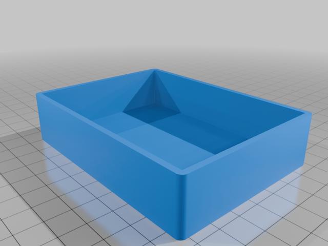 DCC Themed Box for Blue MTG Decks 3D model thumbnail