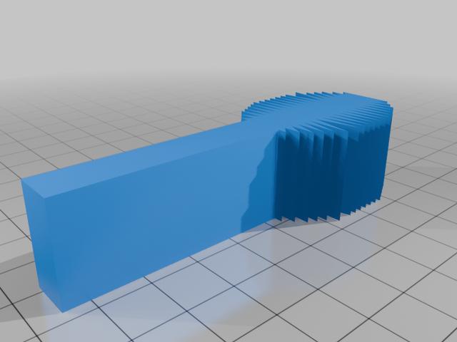 dog brush 3D model thumbnail