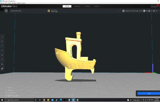 Boatle opener 3D model thumbnail