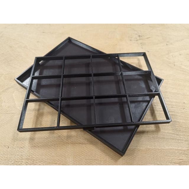Magnetic organizer 3D model thumbnail