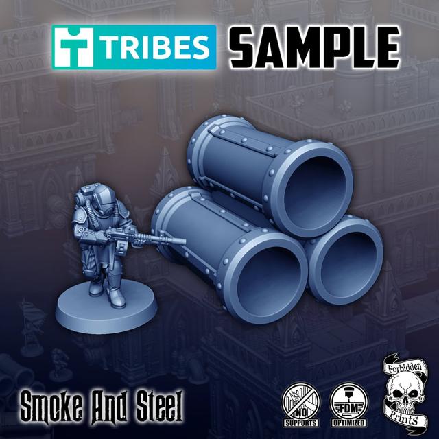 Sample For Tribes April 2026! 3D model thumbnail