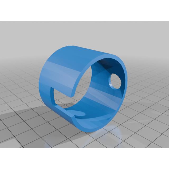 Ring protection of the carbine front sight 3D model thumbnail
