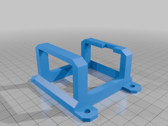 Hobbywing QUICRUN-WP-8BL150 bracket-fixed 3D model thumbnail