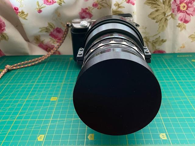 Accessories for Soviet MTO-500 Mirror Lens 3D model thumbnail