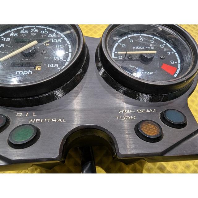 NT650 gauge mounting cushions speedometer and tachometer 3D model thumbnail