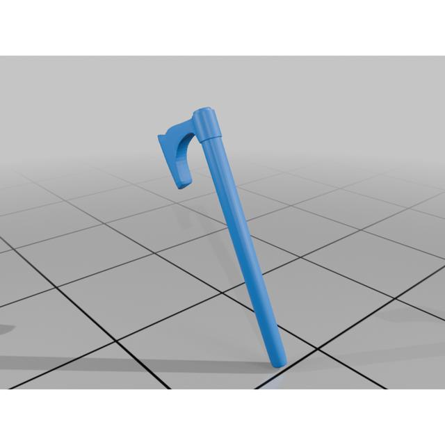Figurine du chevalier de la guerre de Cent Ans Version V6 au  1/12ème en kit 3D model thumbnail
