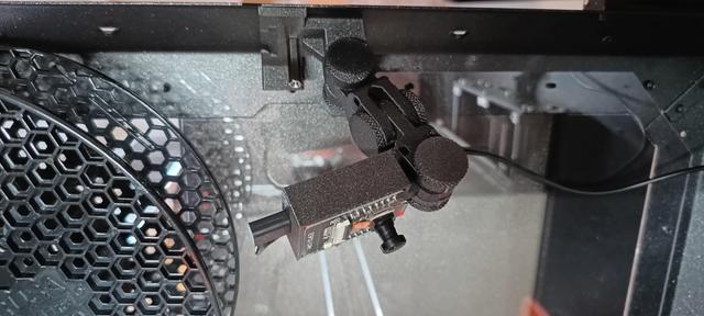 attachment for original prusa enclosure for the articulating raspberry pi camera mount 3D model thumbnail