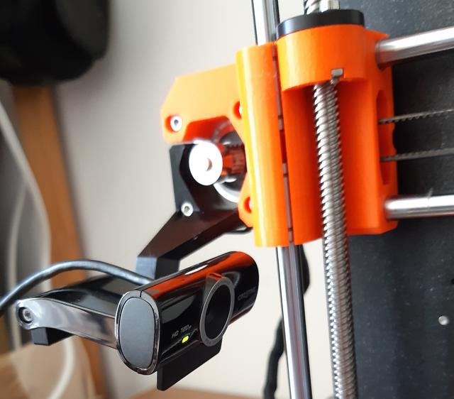 Creative Live! Cam Sync HD mount MK3S+ Z axis 3D model thumbnail