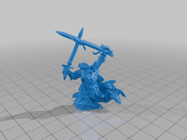 Vampire Dad and Son 3D model thumbnail