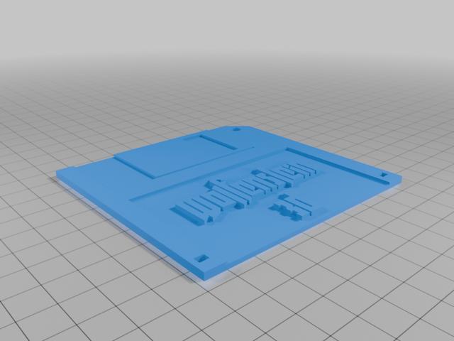 Wolfenstein 3d Floppy Disc 3D model thumbnail